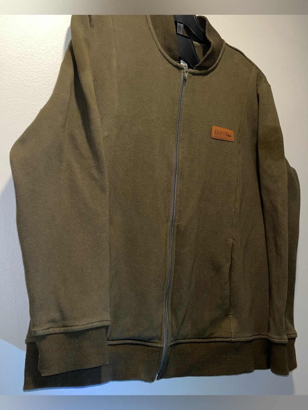 Excellent Preloved Condition DapperBoi Men's Sweater Jacket - Hunter Green - Picture 4 of 10